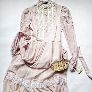 NWT Gunne Sax Blush Pink Dress